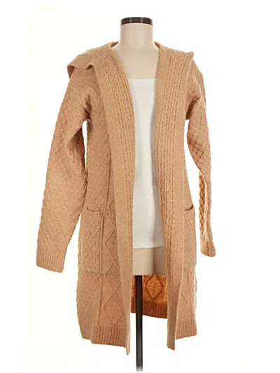 Pre-owned Style & Co Cardigan Sweater In Tan