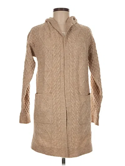 Pre-owned Style & Co Cardigan Sweater In Tan