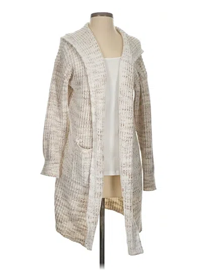 Pre-owned Style & Co Cardigan Sweater In White