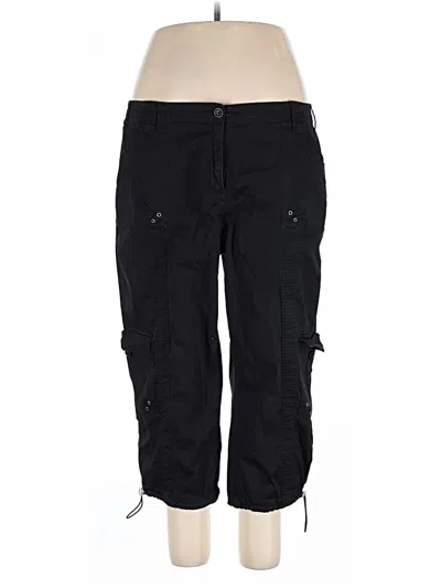 Pre-owned Style & Co Cargo Pants In Black