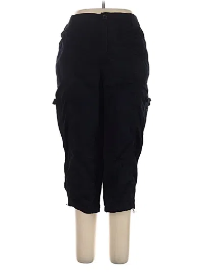 Pre-owned Style & Co Cargo Pants In Black