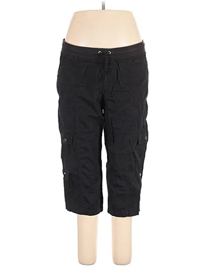 Pre-owned Style & Co Cargo Pants In Black