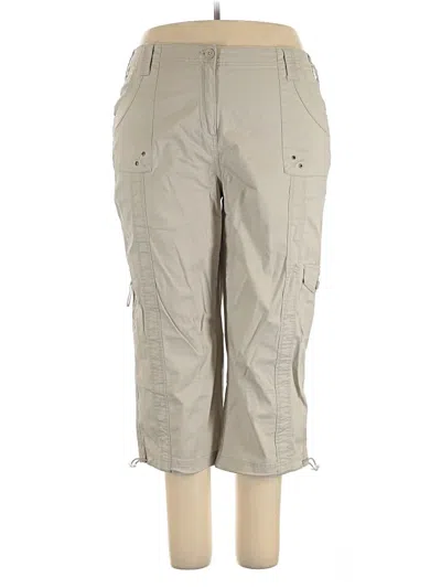 Pre-owned Style & Co Cargo Pants In Brown