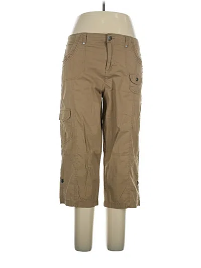 Pre-owned Style & Co Cargo Pants In Brown