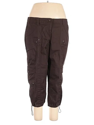 Pre-owned Style & Co Cargo Pants In Brown
