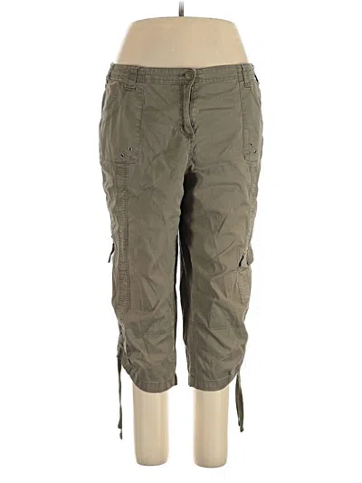Pre-owned Style & Co Cargo Pants In Green