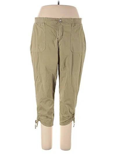 Pre-owned Style & Co Cargo Pants In Green