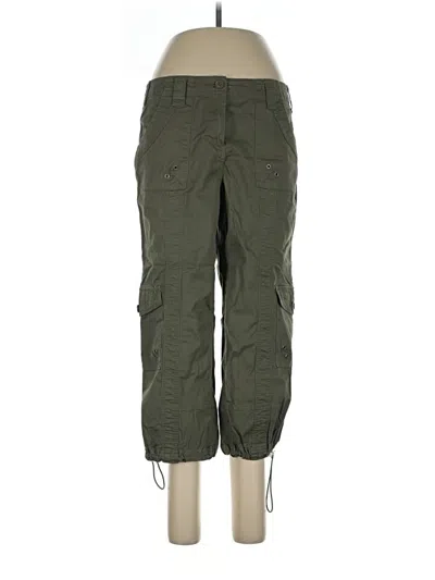 Pre-owned Style & Co Cargo Pants In Green