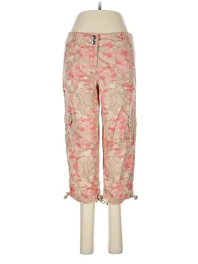 Pre-owned Style & Co Cargo Pants In Pink
