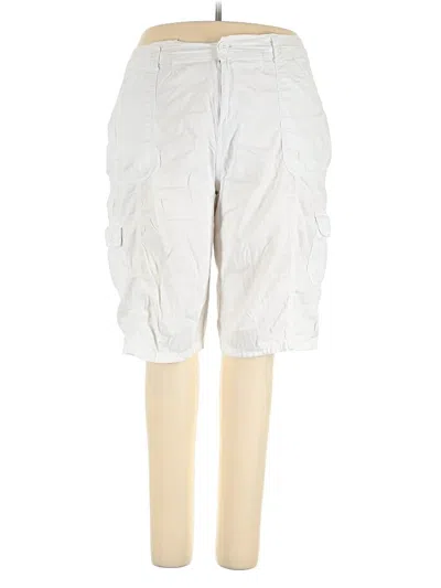 Pre-owned Style & Co Cargo Pants In White