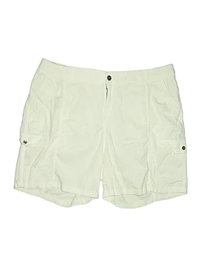 Pre-owned Style & Co Cargo Shorts In Ivory