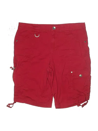 Pre-owned Style & Co Cargo Shorts In Red