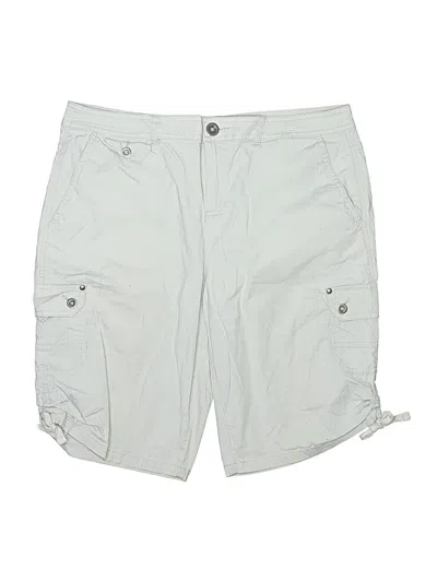 Pre-owned Style & Co Cargo Shorts In White