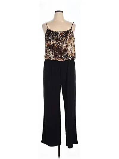 Pre-owned Style & Co Casual Dress In Black