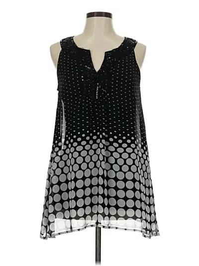 Pre-owned Style & Co Casual Dress In Black