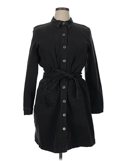 Pre-owned Style & Co Casual Dress In Black