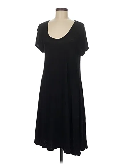Pre-owned Style & Co Casual Dress In Black