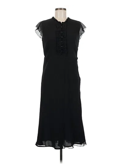 Pre-owned Style & Co Casual Dress In Black