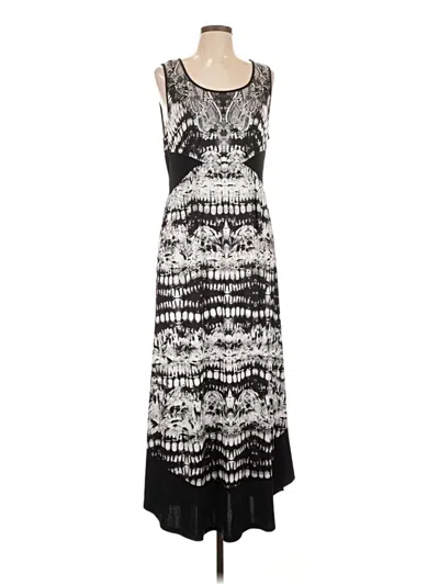 Pre-owned Style & Co Casual Dress In Black