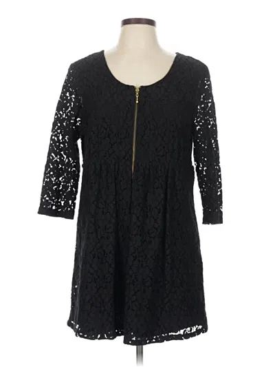 Pre-owned Style & Co Casual Dress In Black