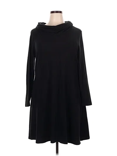 Pre-owned Style & Co Casual Dress In Black