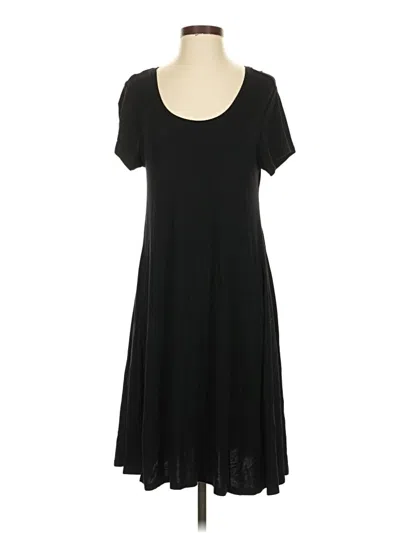 Pre-owned Style & Co Casual Dress In Black