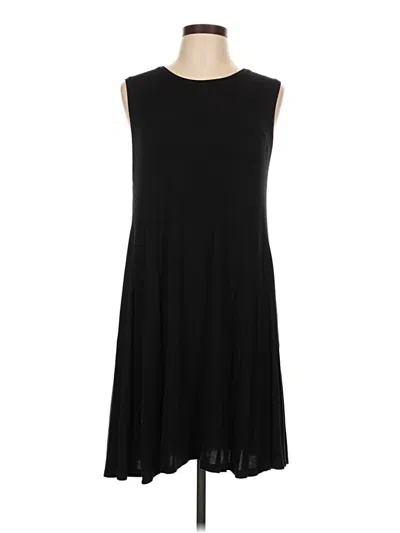 Pre-owned Style & Co Casual Dress In Black