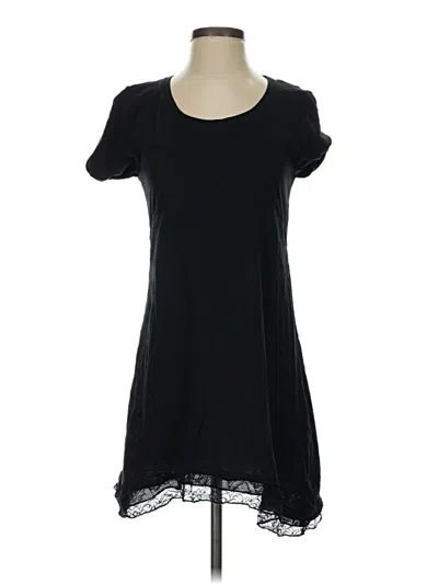 Pre-owned Style & Co Casual Dress In Black