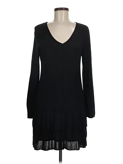 Pre-owned Style & Co Casual Dress In Black