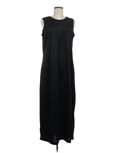 Pre-owned Style & Co Casual Dress In Black