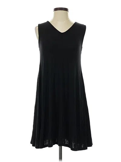 Pre-owned Style & Co Casual Dress In Black
