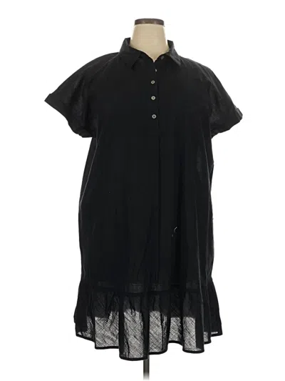 Pre-owned Style & Co Casual Dress In Black