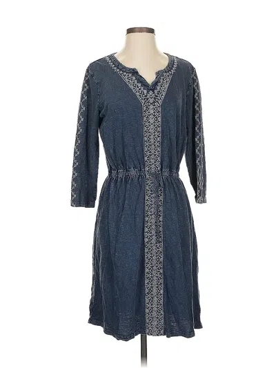 Pre-owned Style & Co Casual Dress In Blue