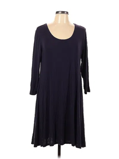 Pre-owned Style & Co Casual Dress In Blue