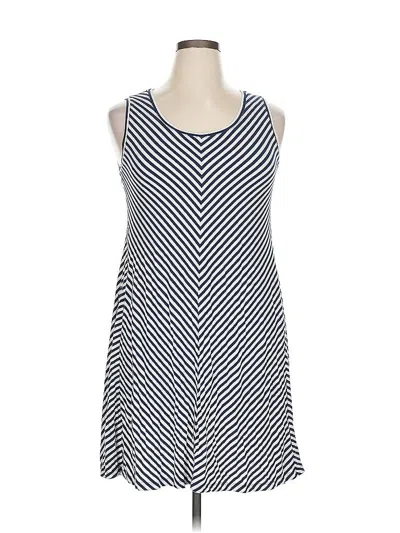 Pre-owned Style & Co Casual Dress In Blue