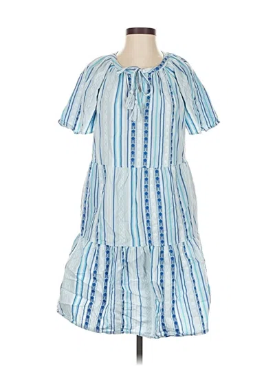 Pre-owned Style & Co Casual Dress In Blue