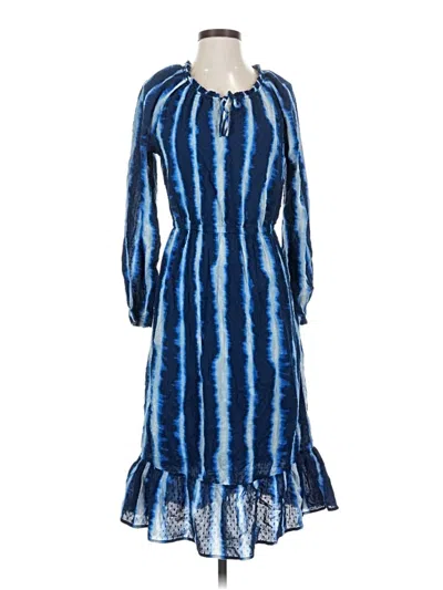 Pre-owned Style & Co Casual Dress In Blue