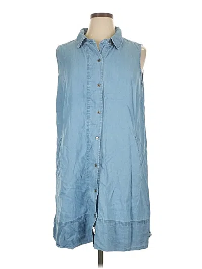 Pre-owned Style & Co Casual Dress In Blue