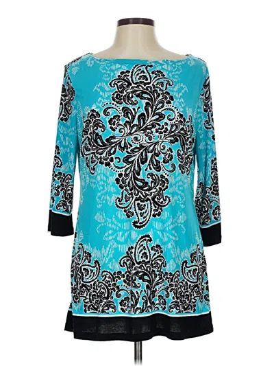 Pre-owned Style & Co Casual Dress In Blue