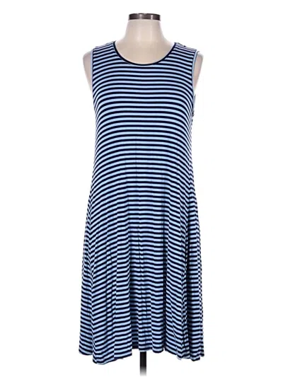 Pre-owned Style & Co Casual Dress In Blue