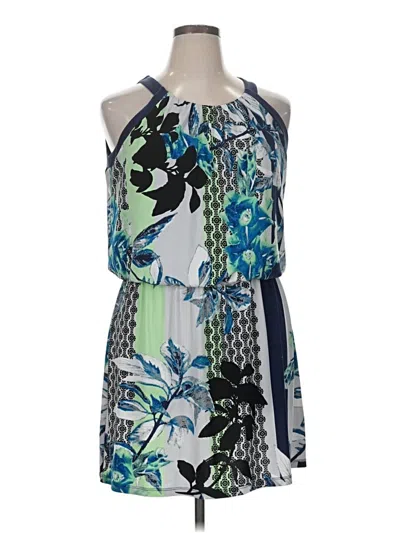 Pre-owned Style & Co Casual Dress In Blue