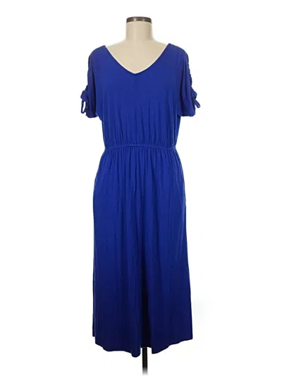 Pre-owned Style & Co Casual Dress In Blue