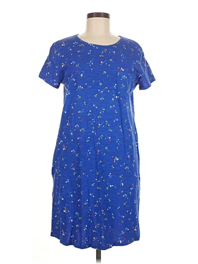 Pre-owned Style & Co Casual Dress In Blue