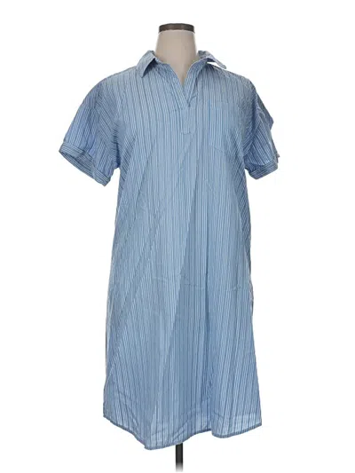 Pre-owned Style & Co Casual Dress In Blue