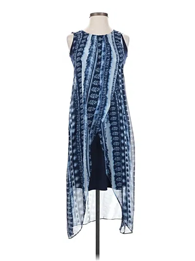 Pre-owned Style & Co Casual Dress In Blue