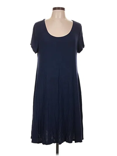 Pre-owned Style & Co Casual Dress In Blue