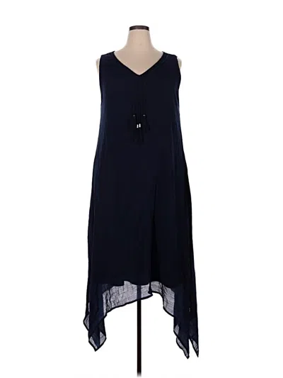 Pre-owned Style & Co Casual Dress In Blue