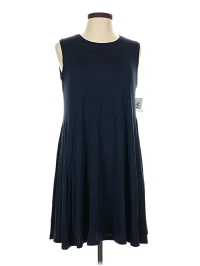 Style & Co Casual Dress In Blue