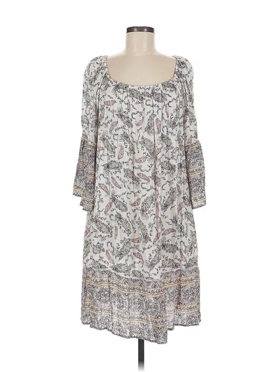 Pre-owned Style & Co Casual Dress In Gray