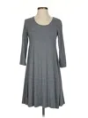 Style & Co Casual Dress In Gray